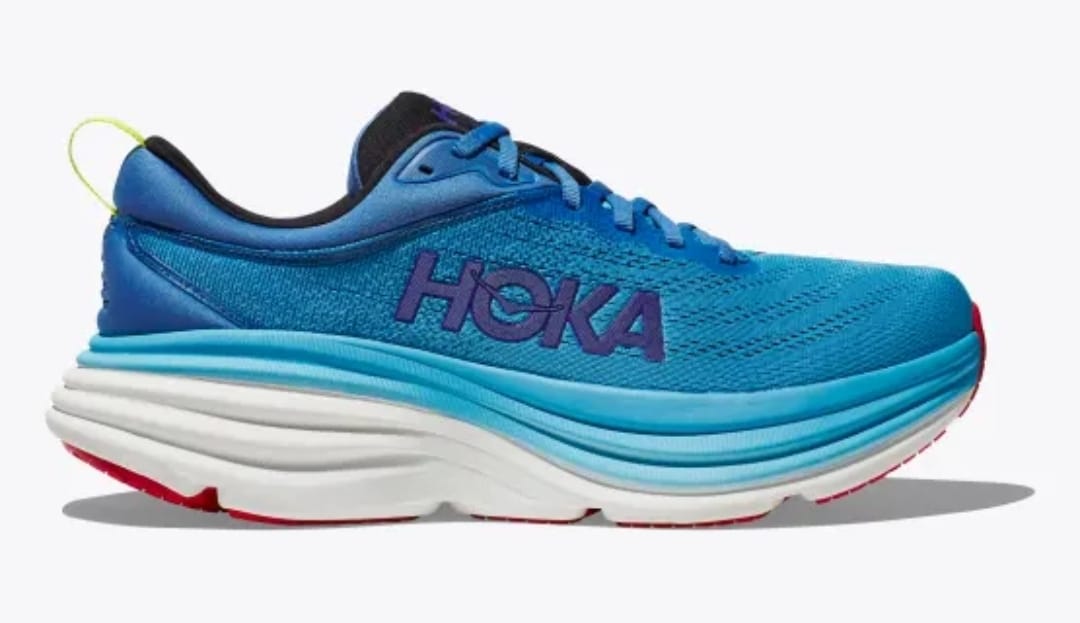 Hoka Bondi 8 Virtual Blue/ Swim day