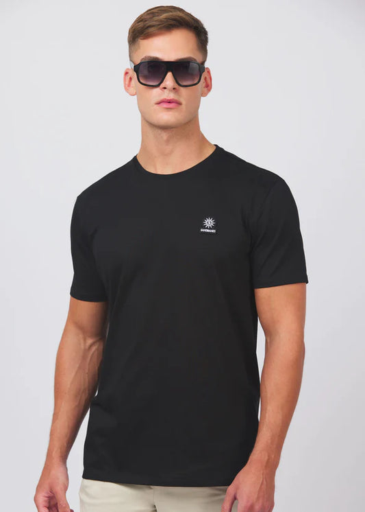 Sandbanks Badge Logo T-Shirt - Black